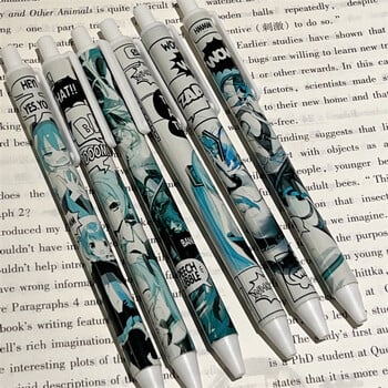 1 Piece Lytwtw\'s Cute Ins Caricature Gel Pen Creative Cartoon Γραφείο Τύπου Σχολικά Προμήθειες Χαρτικά Kawaii Funny Pen