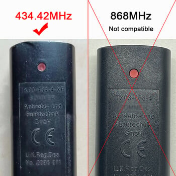 SOMMER 434,42MHz TX03 434 4 XP Remote Control Gate SOMMER 4013 TX03-434-4-XP 4014 TX02-434-2 4022 TX02-434-2 Ανοιχτήρι γκαραζόπορτας