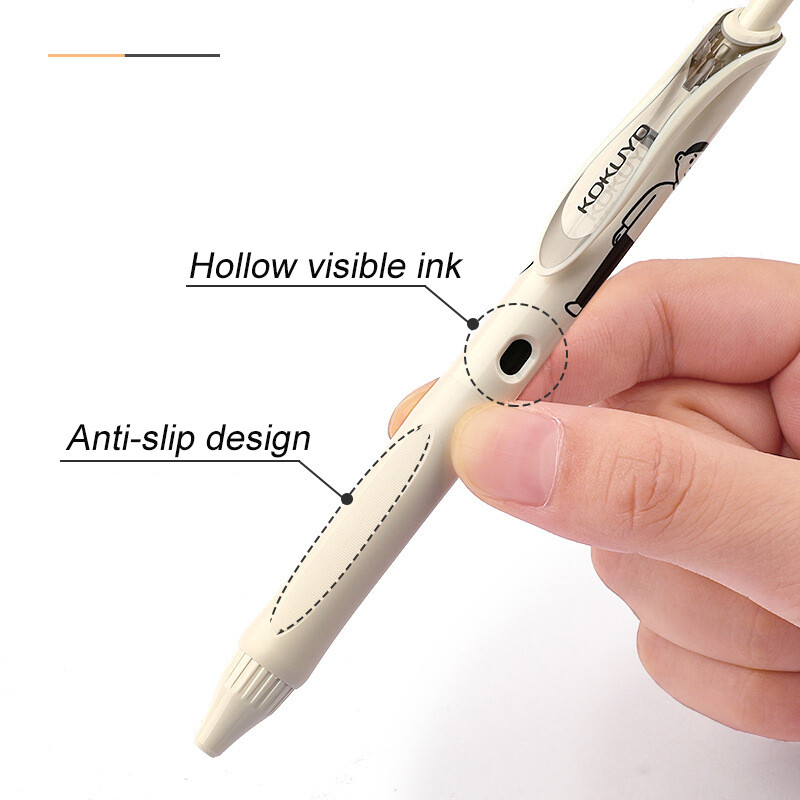 1 buc KOKUYO&Noritake WSG-PR2X302 Presă stilou gel cu uscare rapidă 0,5 mm stilou drăguț pentru semnătură consumabile de scris