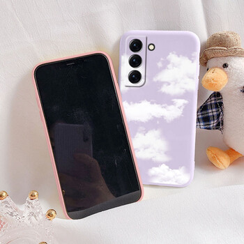 Θήκη για Samsung Galaxy S22 S 22 Plus Ultra κάλυμμα τηλεφώνου Cute Cartoon Candy Painted Soft TPU Coque For Samsung S22 S22+ Funda