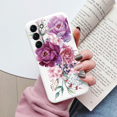 Θήκη για Samsung Galaxy S22 S 22 Plus Ultra κάλυμμα τηλεφώνου Cute Cartoon Candy Painted Soft TPU Coque For Samsung S22 S22+ Funda