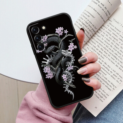 Θήκη για Samsung Galaxy S22 S 22 Plus Ultra κάλυμμα τηλεφώνου Cute Cartoon Candy Painted Soft TPU Coque For Samsung S22 S22+ Funda