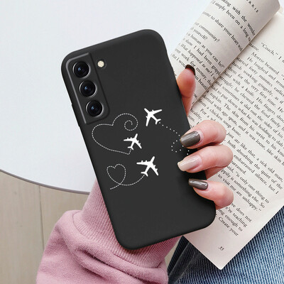 Θήκη για Samsung Galaxy S22 S 22 Plus Ultra κάλυμμα τηλεφώνου Cute Cartoon Candy Painted Soft TPU Coque For Samsung S22 S22+ Funda