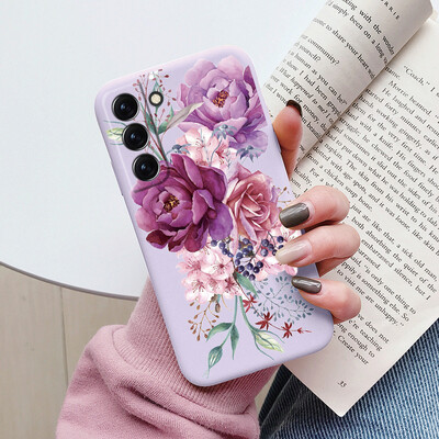 Θήκη για Samsung Galaxy S22 S 22 Plus Ultra κάλυμμα τηλεφώνου Cute Cartoon Candy Painted Soft TPU Coque For Samsung S22 S22+ Funda
