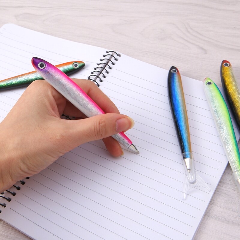 Креативна химикалка с рибка с надпис Ocean Signature за канцеларски материали, училищни офис консумативи