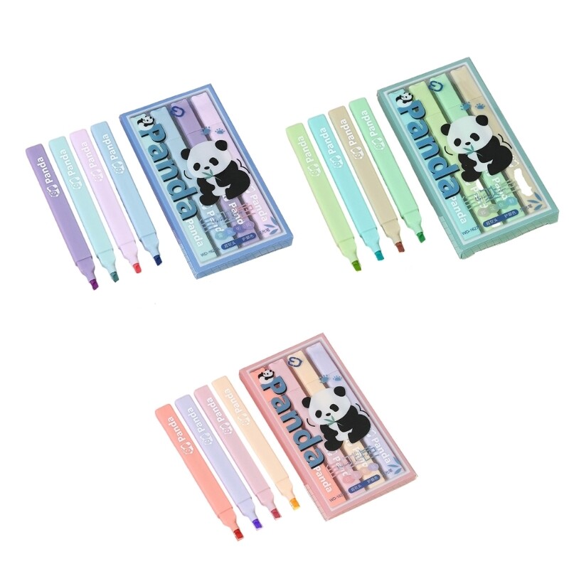 4 tk Esiletõstjate komplekt Meisliots Esiletõstja Markerid Highlighter Pliiats Piibli marker Pliiats Kontoritarbed F19E