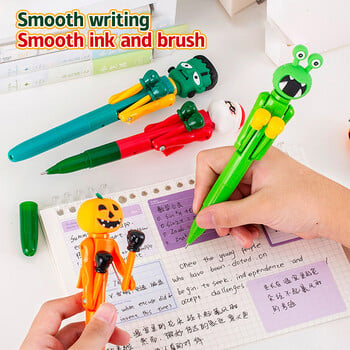 Cartoon Cute Boxing Ballpoint Pen Funny Creative Pumpkin Monster Santa Claus στυλό αποσυμπίεσης Δώρα γραφικής ύλης για φοιτητές