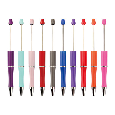 Kemijske olovke s perlama od 10 komada Slatke crne tinte Školski pribor za pisanje Olovke za crtanje s perlama Ured za nastavnike Učenici Učionica