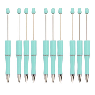 Kemijske olovke s perlama od 10 komada Slatke crne tinte Školski pribor za pisanje Olovke za crtanje s perlama Ured za nastavnike Učenici Učionica