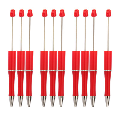 Kemijske olovke s perlama od 10 komada Slatke crne tinte Školski pribor za pisanje Olovke za crtanje s perlama Ured za nastavnike Učenici Učionica