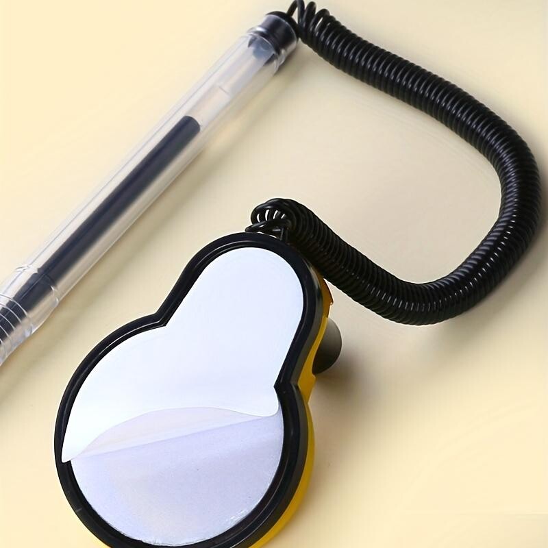 1 Мощна писалка за бюро Фиксирана писалка за подпис Сладка усмивка Сервизна писалка за контра подпис Черна 0,5 мм глава с куршум Може да се залепи фиксирана