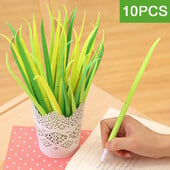 10 vnt/part. Creative Grass Gel Pens 05mm Black Neutralus Tušinukas Tušinukas Biuro reikmenys Studentų raštinės reikmenys Rašymo priemonė