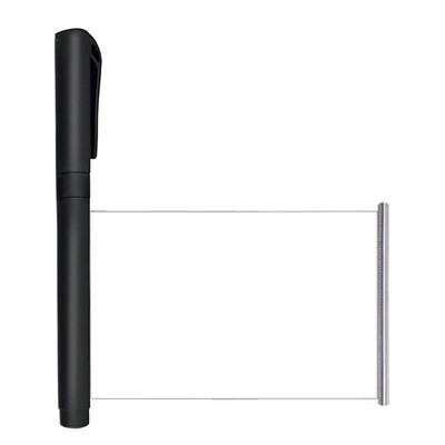 1 tk sujuvalt kirjutav must geelpliiats sissetõmmatava tühja keritava vastupidava pastapliiatsiga ABS ja kaetud paberiga loovuse eksami pliiatsiga