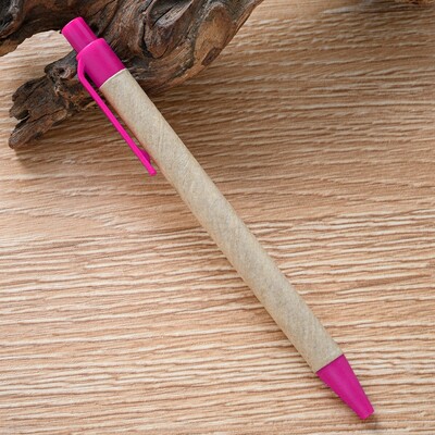 10PCS ECO reciklirani papir Kemijska olovka Papir Ekološki prihvatljiva crna tinta Kemijska olovka Uredski školski pribor