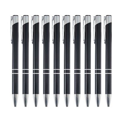 10x/set Metalna kemijska olovka s potpisom Olovka za dnevnike 1,0 mm Olovka za pisanje Pribor za studente