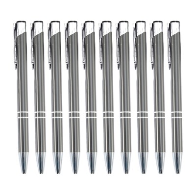 10x/set Metalna kemijska olovka s potpisom Olovka za dnevnike 1,0 mm Olovka za pisanje Pribor za studente