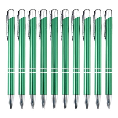 10x/set Metalna kemijska olovka s potpisom Olovka za dnevnike 1,0 mm Olovka za pisanje Pribor za studente