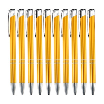 10x/set Metalna kemijska olovka s potpisom Olovka za dnevnike 1,0 mm Olovka za pisanje Pribor za studente