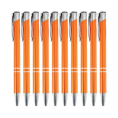 10x/set Metalna kemijska olovka s potpisom Olovka za dnevnike 1,0 mm Olovka za pisanje Pribor za studente