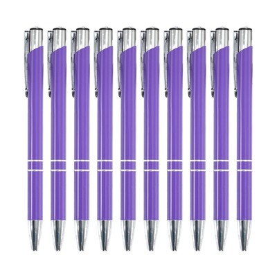 10x/set Metalna kemijska olovka s potpisom Olovka za dnevnike 1,0 mm Olovka za pisanje Pribor za studente