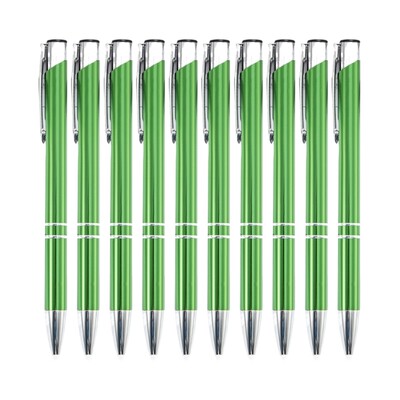 10x/set Metalna kemijska olovka s potpisom Olovka za dnevnike 1,0 mm Olovka za pisanje Pribor za studente