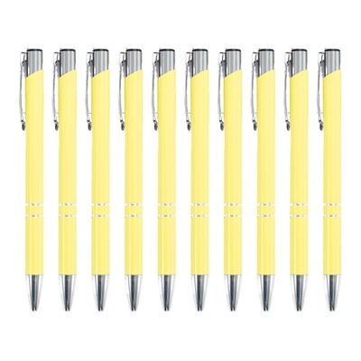 10x/set Metalna kemijska olovka s potpisom Olovka za dnevnike 1,0 mm Olovka za pisanje Pribor za studente