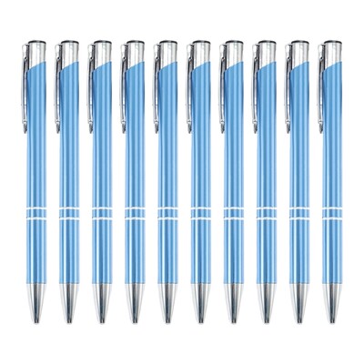 10x/set Metalna kemijska olovka s potpisom Olovka za dnevnike 1,0 mm Olovka za pisanje Pribor za studente