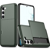 Skirtas Samsung Galaxy S24 Ultra S22 Plus + S23 S21 S20 FE Note 20 Piniginės dangtelio kortelės laikiklio lizdas Apsauginis smūgiams atsparus telefono dėklas