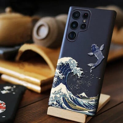 Για Funda Samsung Galaxy S24 S23 S22 S21 S20 S 23 24 22 Ultra FE Plus S24Ultra S23Ultra Θήκη 3D Art Θήκη τηλεφώνου από μαλακή σιλικόνη
