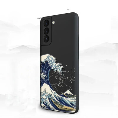 Skirta Funda Samsung Galaxy S24 S23 S22 S21 S20 S 23 24 22 Ultra FE Plus S24Ultra S23Ultra Case 3D Art minkštas silikoninis telefono dėklas