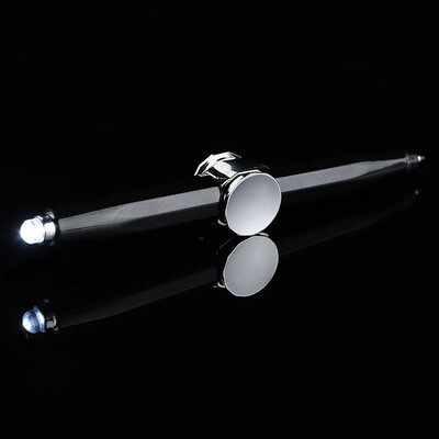 2024 LED Light Weighted Fidget Spinners Pen Метална въртяща се писалка Химикалка за декомпресия за деца, тийнейджъри, облекчаване на стреса