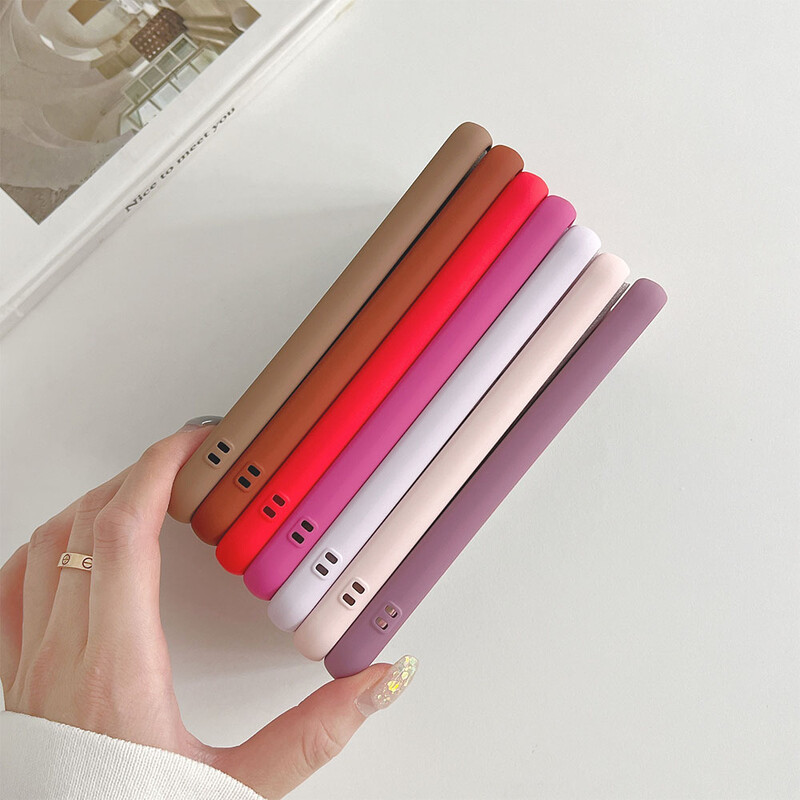 Visokokvalitetna originalna tekuća mekana silikonska telefonska maska za Samsung Galaxy S24 S23 Plus S22 Ultra Lens Protect šarena maska