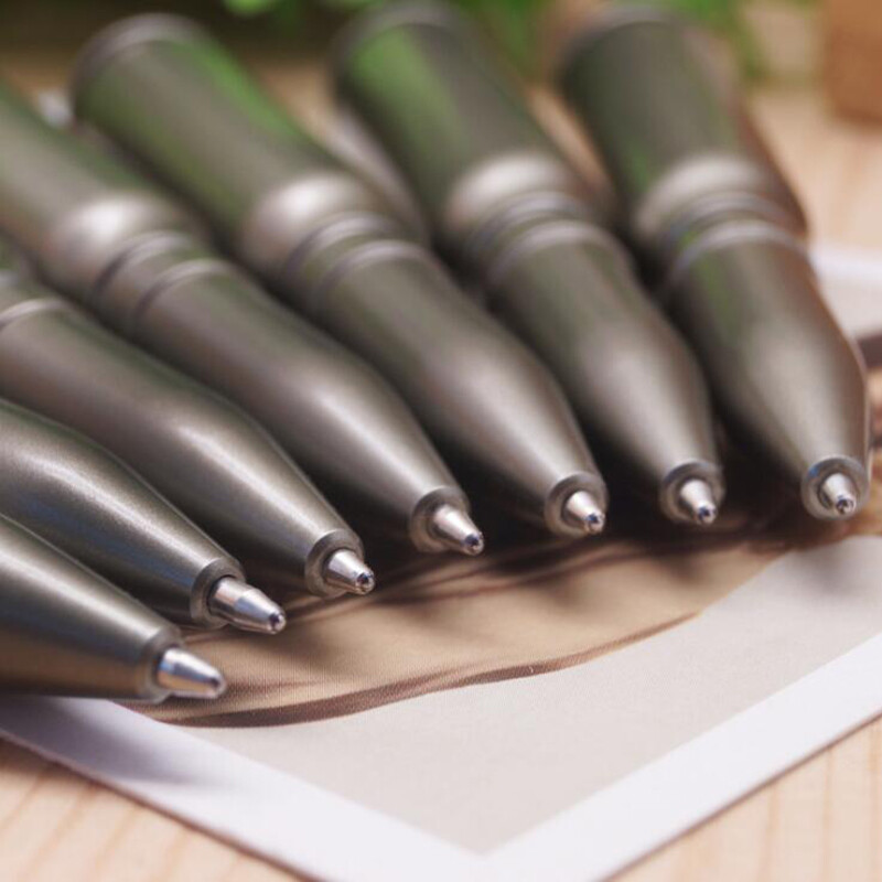 3 komada kemijske olovke s rotirajućom mini olovkom za potpis 1,0 mm s crnom tintom za glatko pisanje, darovi i školski uredski pribor