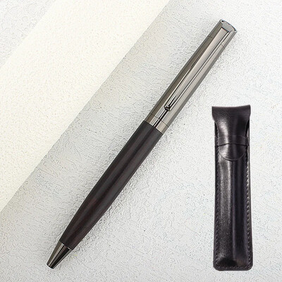 Drvena kemijska olovka Komercijalne metalne kemijske olovke za školu Ured Core kemijska olovka Ink Blue