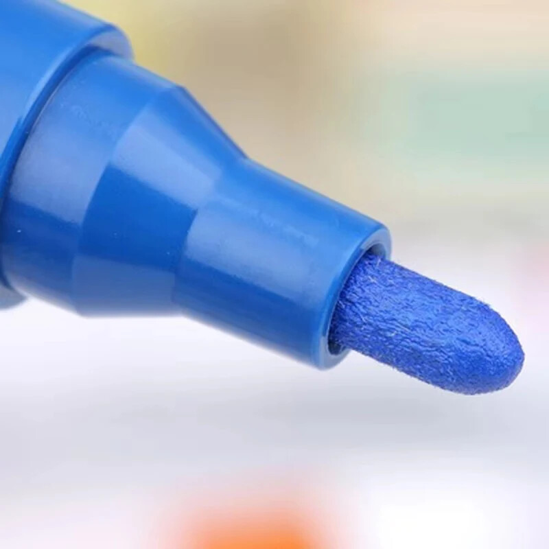 1 vnt. Japonijos ZEBRA dažų žymekliai, aliejus greitai džiūstantis pramoninis vandeniui atsparus spalvotas žymėjimas, MOP-200M grafiti biuro reikmenys