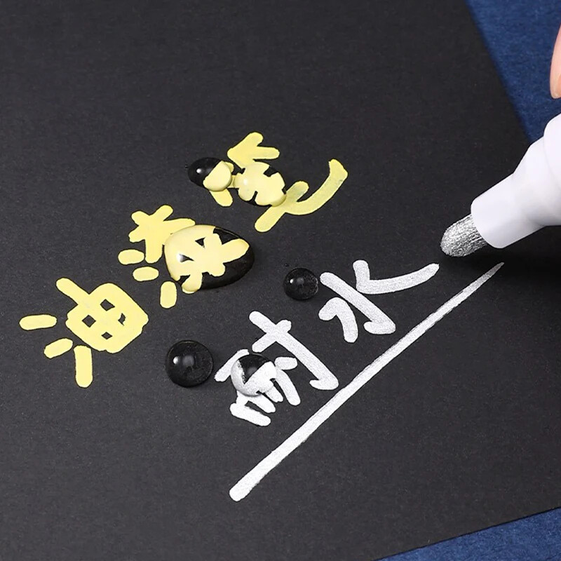 1 vnt. Japonijos ZEBRA dažų žymekliai, aliejus greitai džiūstantis pramoninis vandeniui atsparus spalvotas žymėjimas, MOP-200M grafiti biuro reikmenys