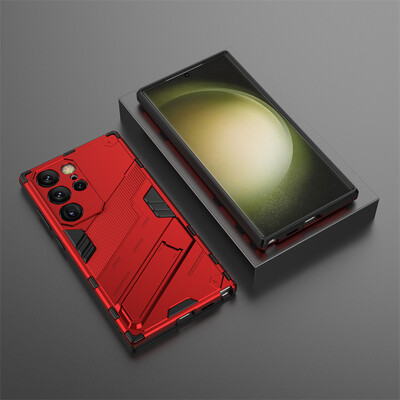 Για Samsung Galaxy S24 Ultra 5G Θήκη τηλεφώνων με μαγνητική θωράκιση αντικραδασμική για Samsung S23 FE S21 Plus S24Plus S22+ Κάλυμμα βάσης