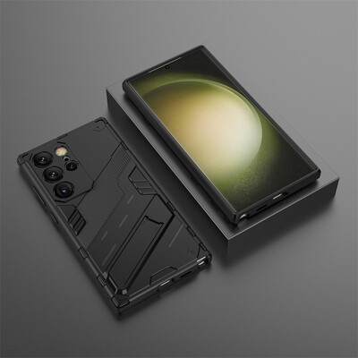 Για Samsung Galaxy S24 Ultra 5G Θήκη τηλεφώνων με μαγνητική θωράκιση αντικραδασμική για Samsung S23 FE S21 Plus S24Plus S22+ Κάλυμμα βάσης