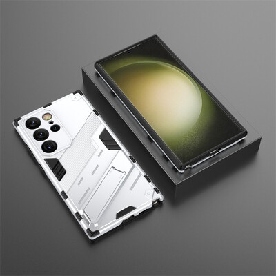 Για Samsung Galaxy S24 Ultra 5G Θήκη τηλεφώνων με μαγνητική θωράκιση αντικραδασμική για Samsung S23 FE S21 Plus S24Plus S22+ Κάλυμμα βάσης