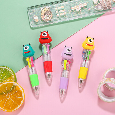 5 vnt. / partija Mielas 4 spalvų mini tušinukas animacinis filmas Helovino kaukolė monstrai demonas šikšnosparnis Moliūgų rašiklis vaikams mokykliniai biuro reikmenys dovanos