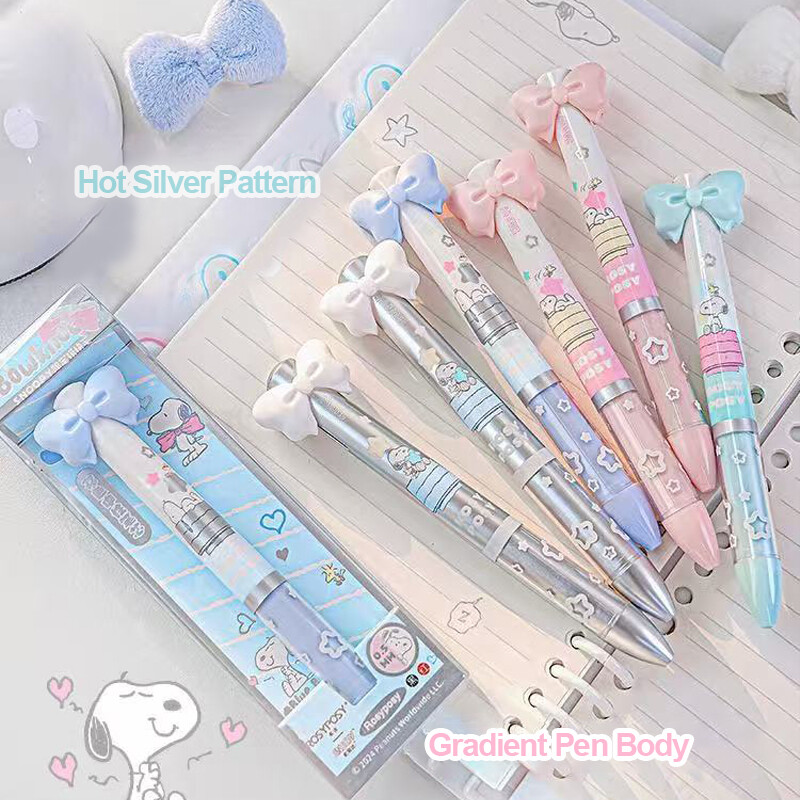 Leptir olovka marke Snoopy Co višebojna olovka student crna 0,5 mm neutralna olovka brzine sušenja