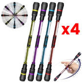 Въртяща се писалка Creative Flash Гел писалка Възрастни деца развиват интелигентност Декомпресия Гел писалка Студенти учат канцеларски материали Играчки