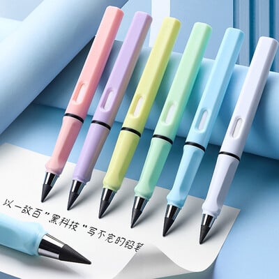 Χωρίς μελάνι Infinity Pencil Kawaii Stationery Lapiz Infinito Στυλό Γραφής Νέας Τεχνολογίας Σχολικά Προμήθειες Ζωγραφικής Τέχνης Magic Pencil