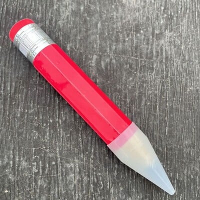 Drvena divovska olovka Zabavni dar 18/35 CM s gumicom Velika olovka Nova igračka Rekvizit za izvedbu Velika drvena olovka Umjetnik