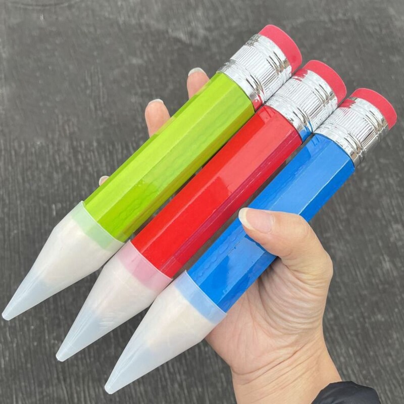 Drvena divovska olovka Zabavni dar 18/35 CM s gumicom Velika olovka Nova igračka Rekvizit za izvedbu Velika drvena olovka Umjetnik