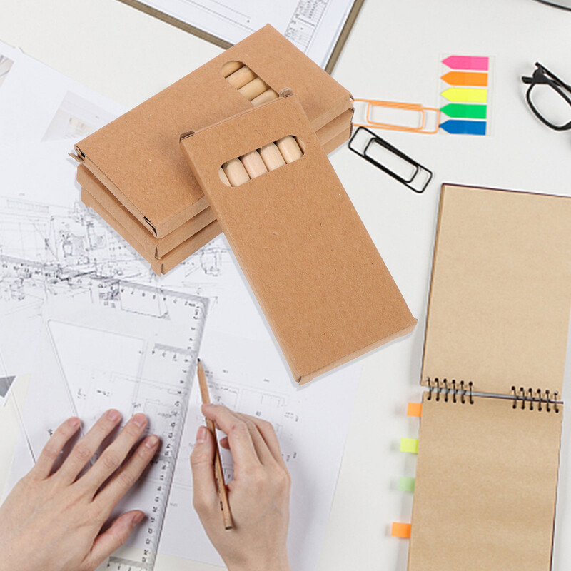 4 kutije pernice za dječake dječje olovke praktične dječje drvene zjenice grafiti