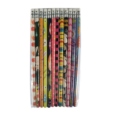 12kom/set Božićne drvene olovke Dječji pokloni za zabavu za Noć vještica Trik ili poslastica Pokloni Bundeva Ghost Pisanje Pribor