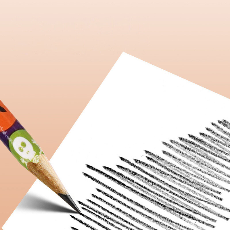 12kom/set Božićne drvene olovke Dječji pokloni za zabavu za Noć vještica Trik ili poslastica Pokloni Bundeva Ghost Pisanje Pribor