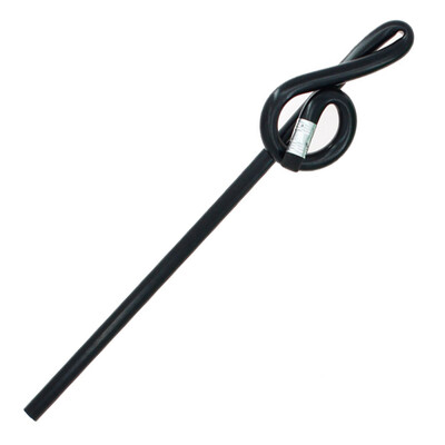 3 бр. Анимационен скрипичен ключ Молив с анимационна музикална нота с форма на молив с гумичка, хубав подарък за бизнес офис Училищни пособия