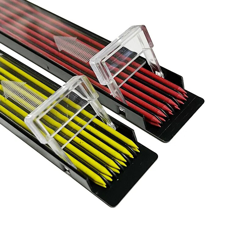 12 бр./кутия Цветни моливи с олово 2,0 мм механичен молив Инструменти за писане Художествени принадлежности за рисуване Скициране